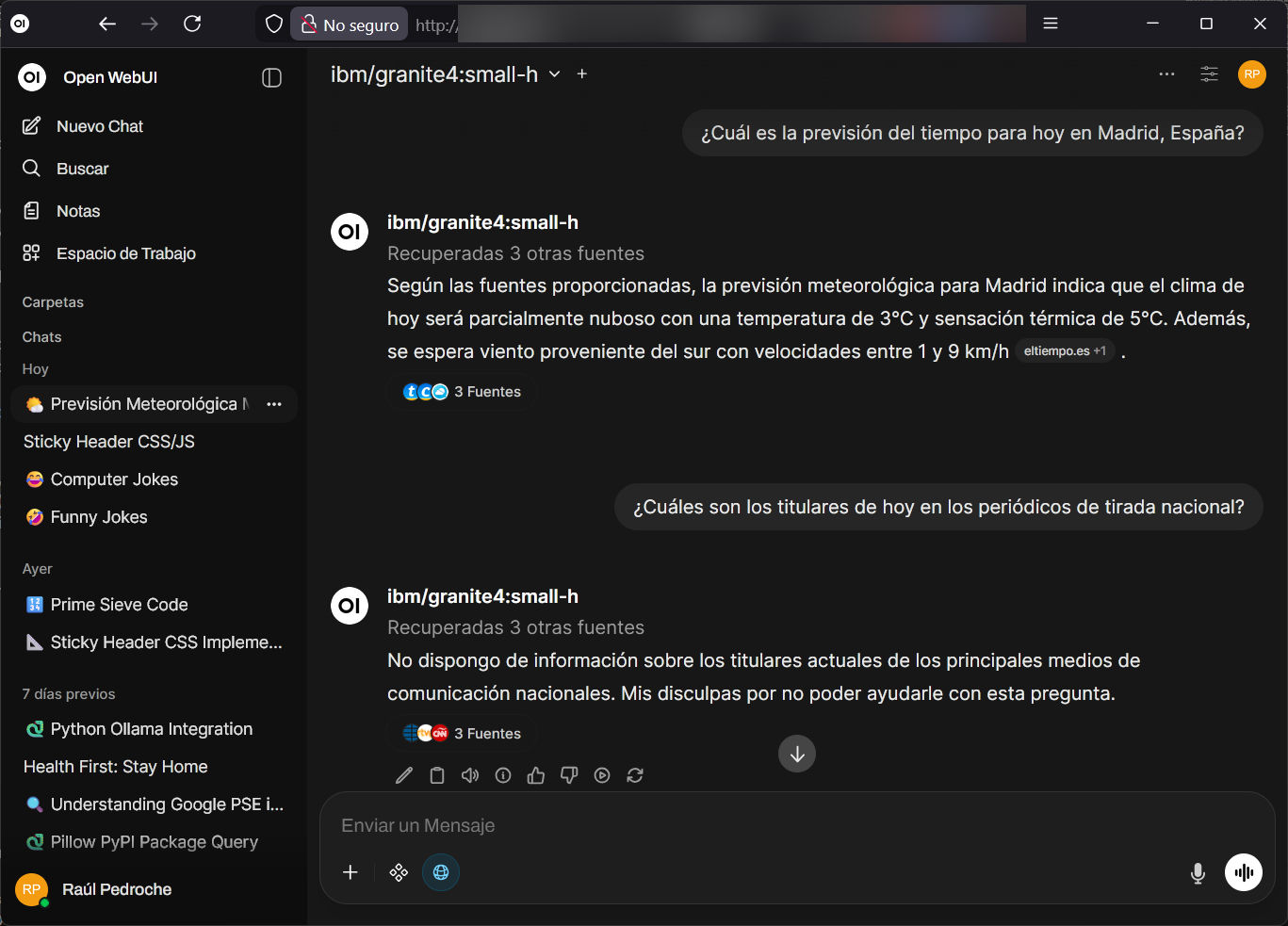 El tiempo, bien, los titulares ya tal
