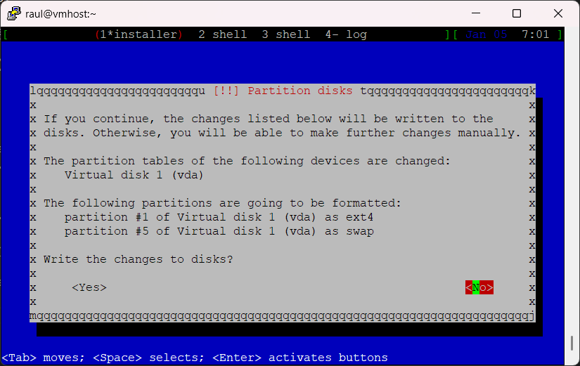 Segunda confirmación de almacenamiento